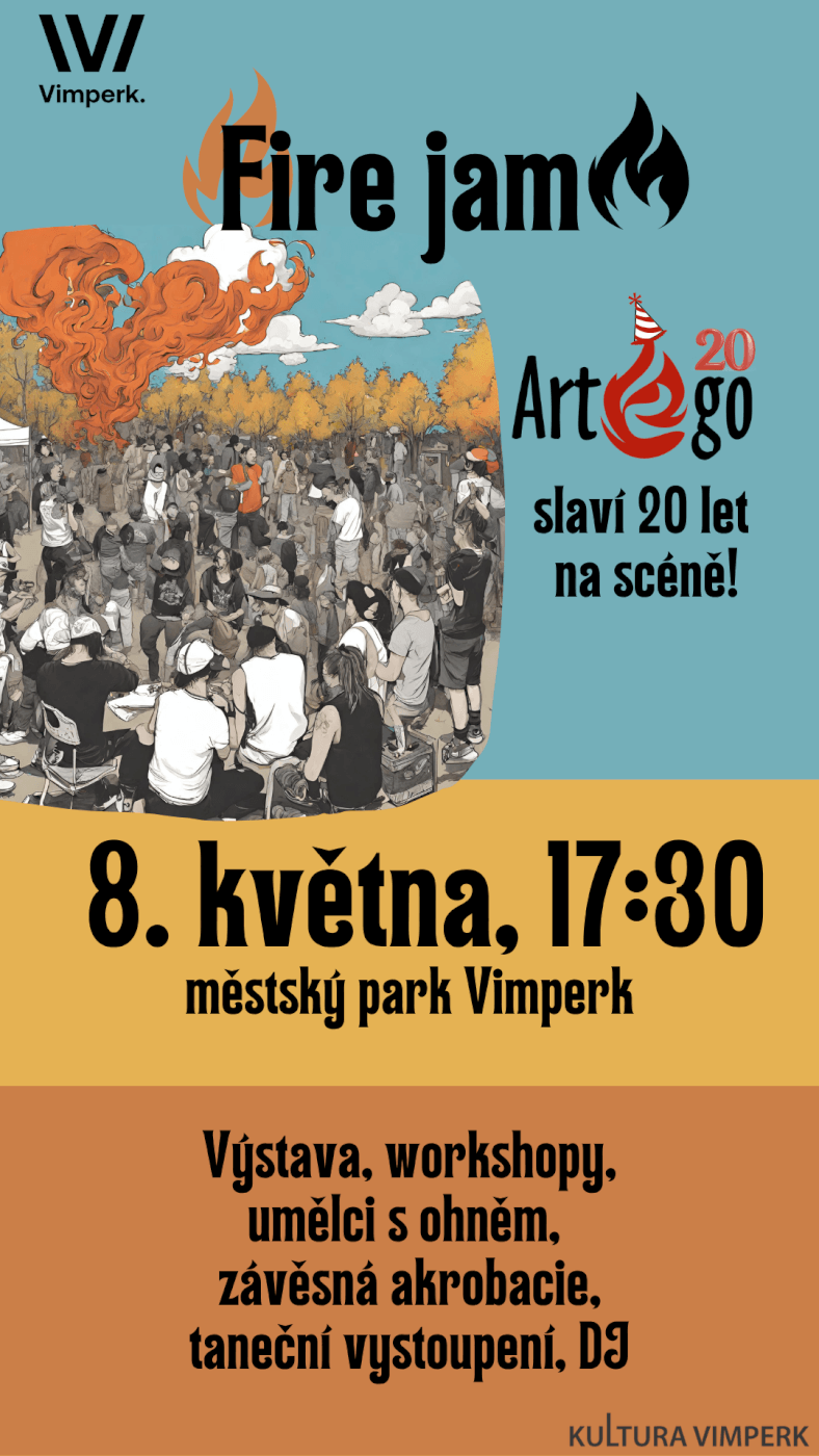 fire jam májové setkání u ohně Vimperk